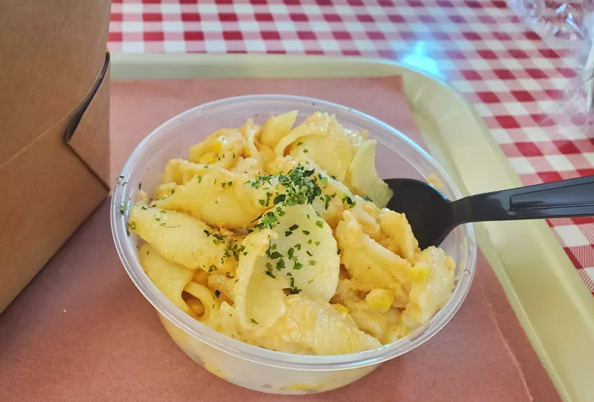 Corn mac and cheese - CHANCE TOWNSEND