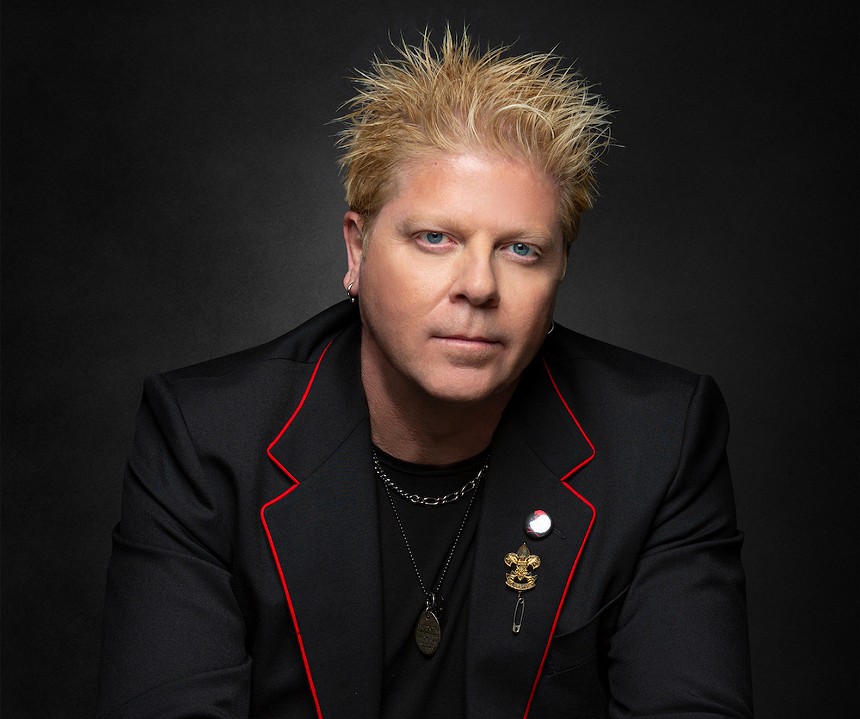 The Offspring's singer and guitarist Bryan "Dexter" Holland is, we imagine, the only punk rock star who also has a doctorate in molecular biology. - COURTESY OF THE OFFSPRING