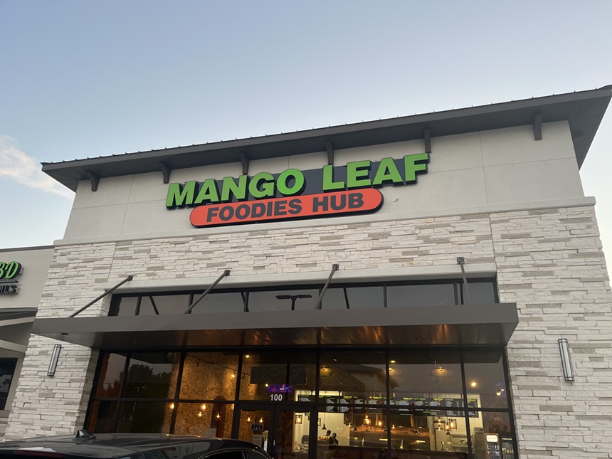Mango Leaf Foodies Hub recently opened in Frisco on Preston Road. - ANISHA HOLLA
