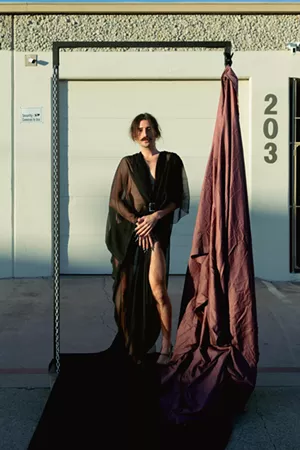 Colton White, one of the most exciting new artists in North Texas, will be among those with works in a new art show in Fort Worth. - ALVARO ARROGLIA