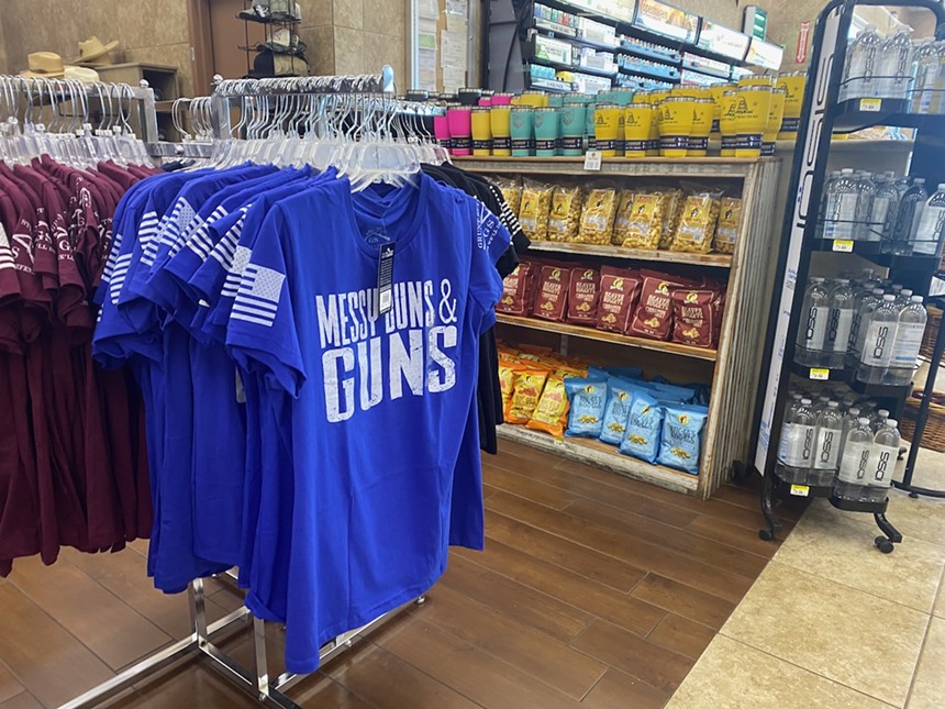 A shirt in Buc-ee's near Temple days after the Uvalde school shooting. - LAUREN DREWES DANIELS