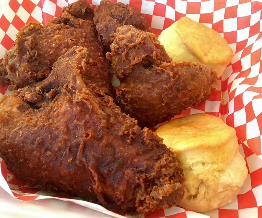 Mike's Chicken nails the crispy exterior and juicy interior that make fried chicken great. - AMANDA ALBEE