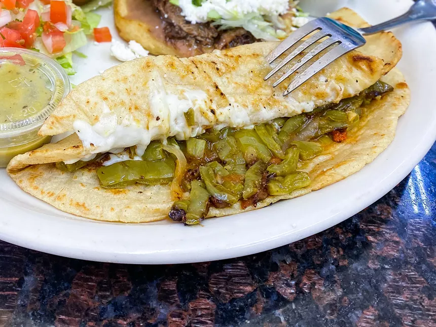 Quesadilla Nopales - HANK VAUGHN