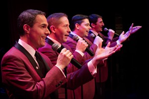 Frankie Valli and The Four Seasons tribute group, The Four C Notes. - COURTESY OF COPPELL ARTS CENTER