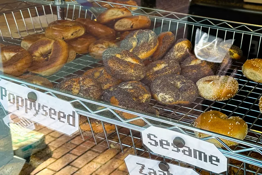 First Look Starship Bagels New Dallas Location on Main Street Dallas
