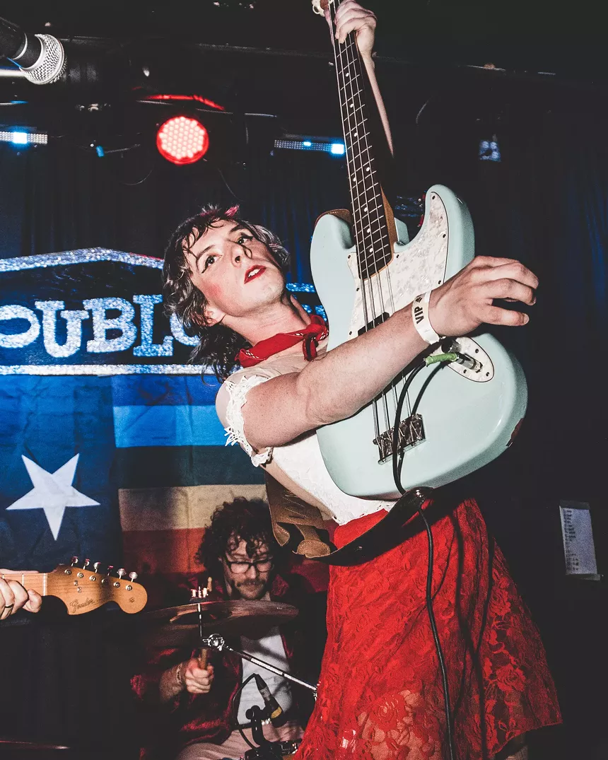 Pelvis Wrestly at the Double Wide to kick off Pride Month.