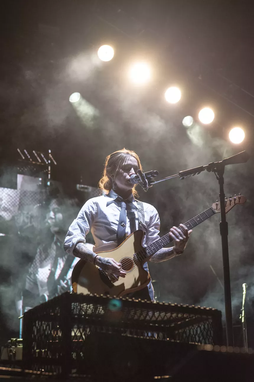 Boygenius Led a crowd in a Mass Chant of 'F Greg Abbott' Dallas Observer