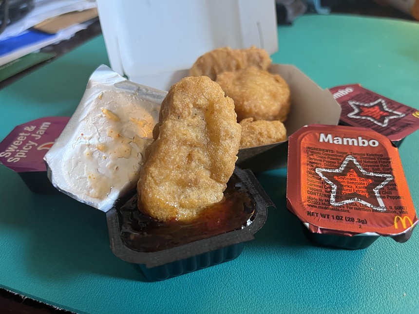 spicy mcdonalds nuggets