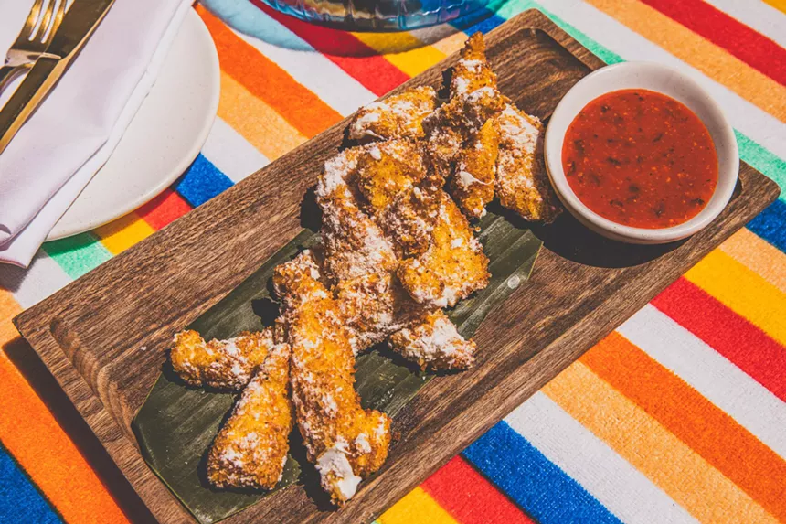 Coconut fried shrimp