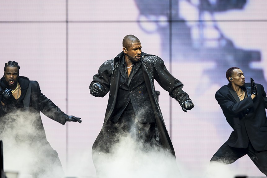 Usher brought the first night of his "Past Present Future" tour to American Airlines Center on Thursday, Oct. 3, 2024.