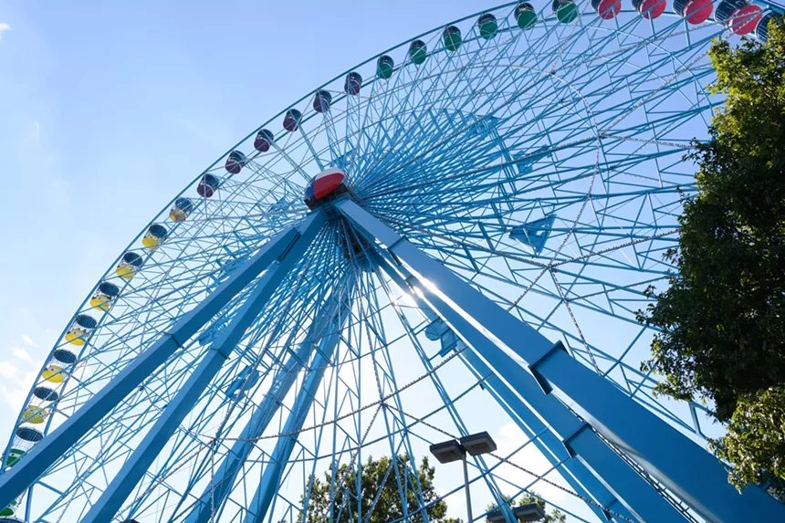 The Texas Star Ferris wheel.