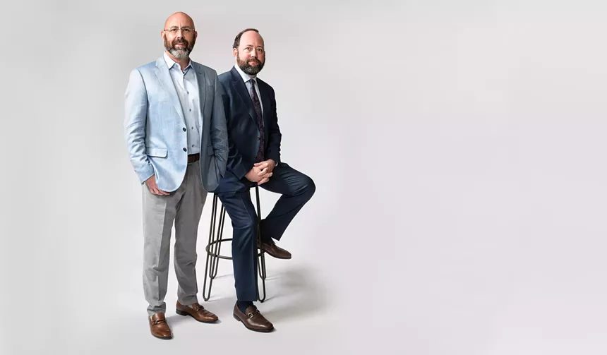 Joe Morrison (left) and Shane Mullen (right), the founders of the Mullen & Mullen Project, are spearheading the JAMBALOO festival.