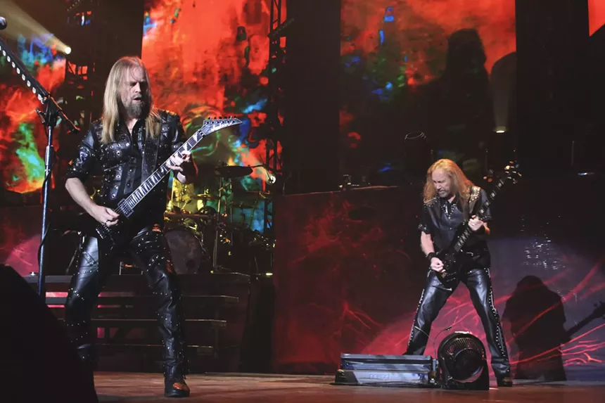 Judas Priest played Pavilion at the Toyota Music Factory in Irving on Saturday, Oct. 26.