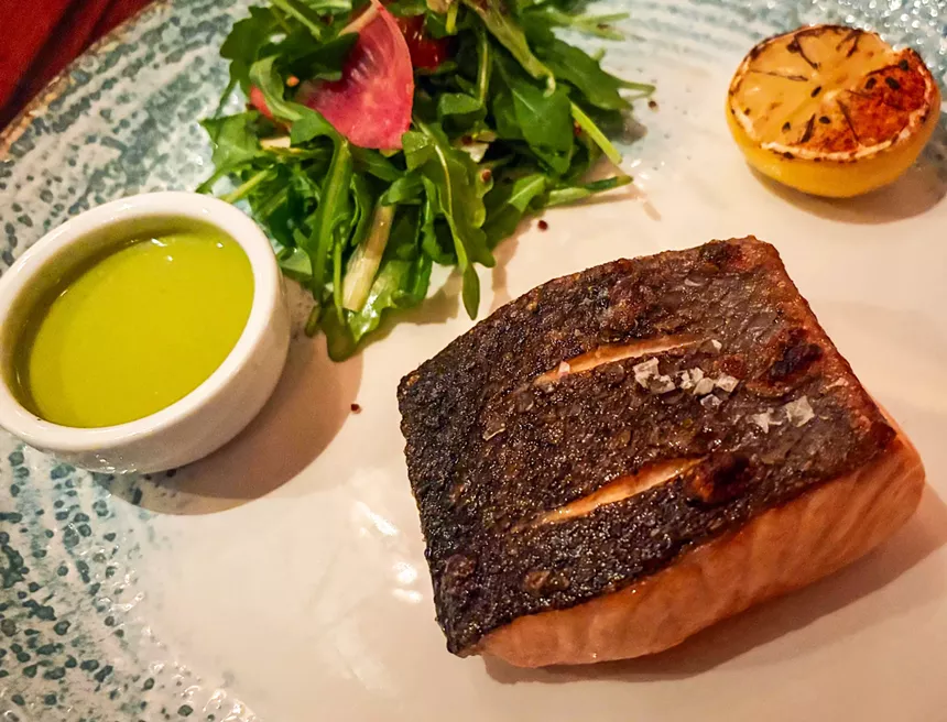 salmon a la plancha