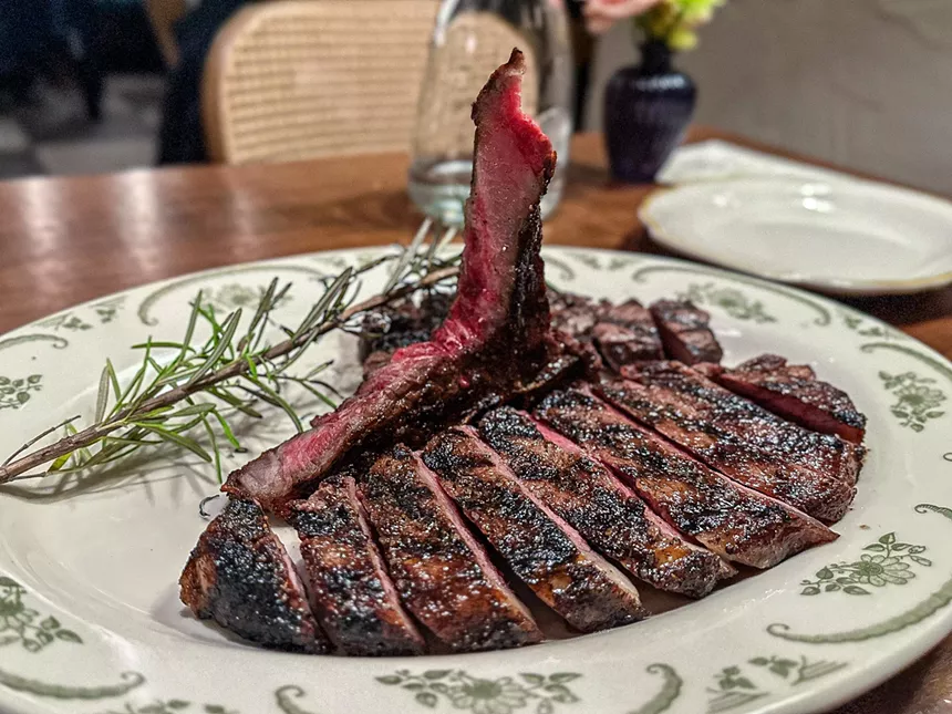Bistecca alla Fiorentina at via triozzi