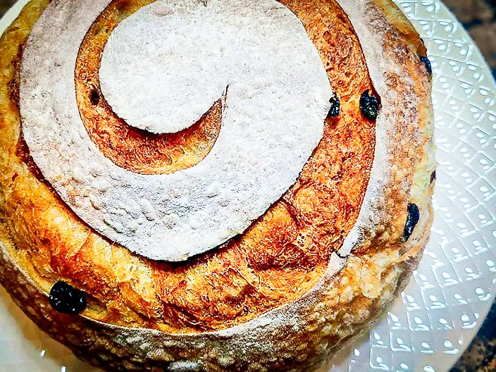 Cinnamon Swirl Sunrise sourdough.