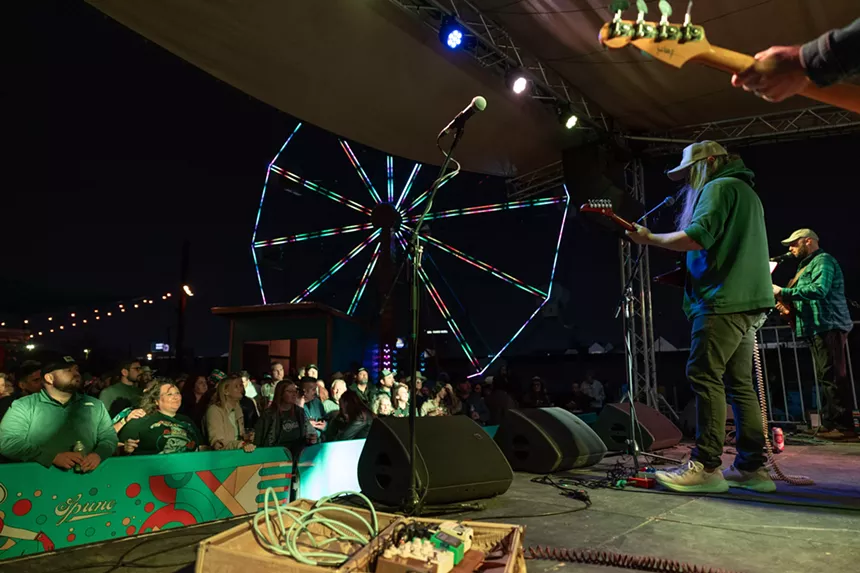 The last night of DFW's Jambaloo Festival featured the Texas Gentlemen.