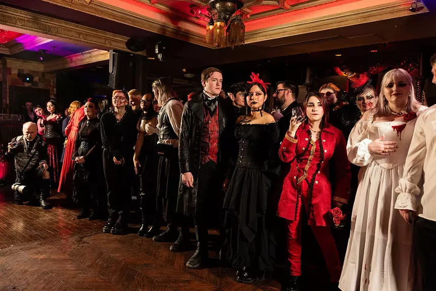 A scene from DJ Blake Ward's High Fantasy party in Dallas.