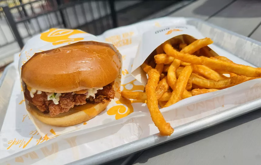 naNashville Hot Chicken sandwich