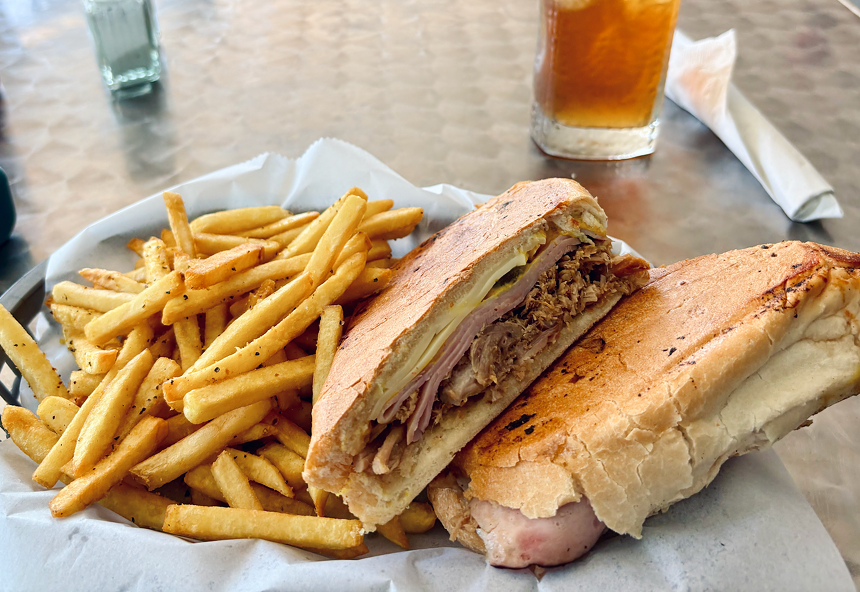 Cuban at Havana Cafe.