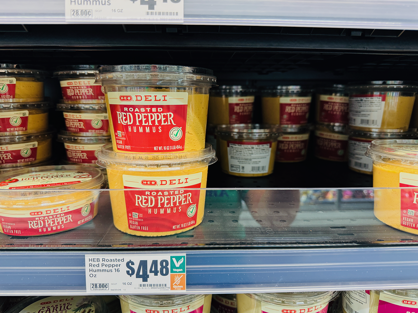 roasted red pepper hummus