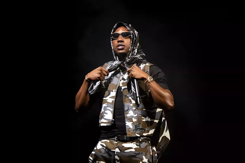 Man wearing bandana