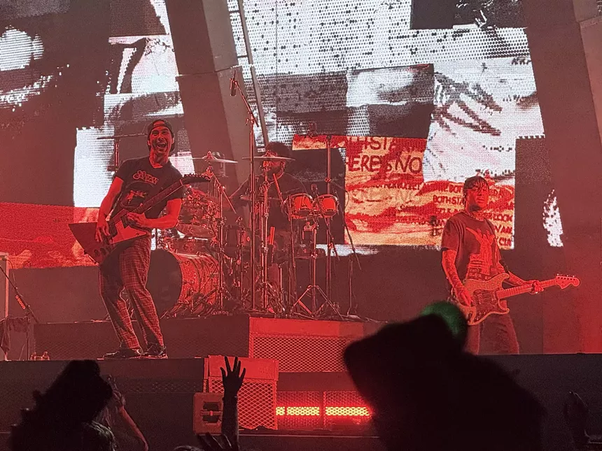 Band on stage