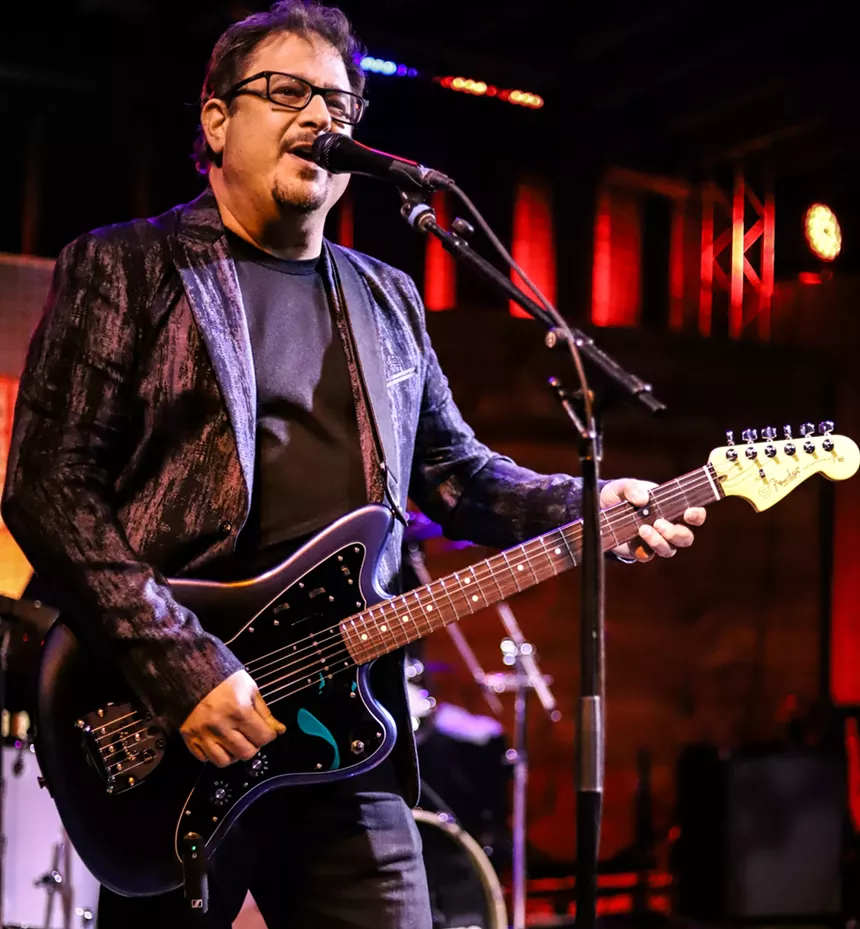 Man performing on stage