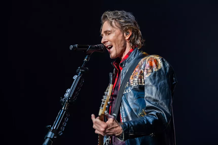 Man performing on stage