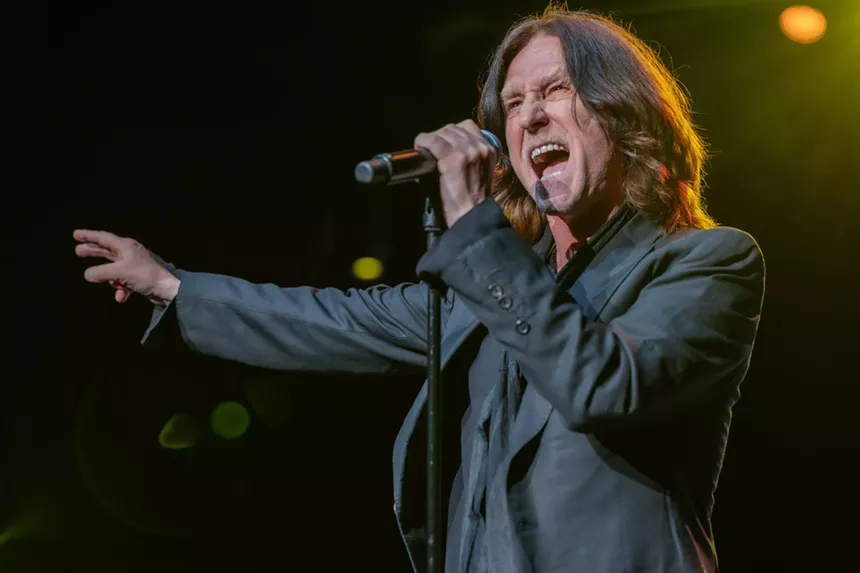 Man performing on stage