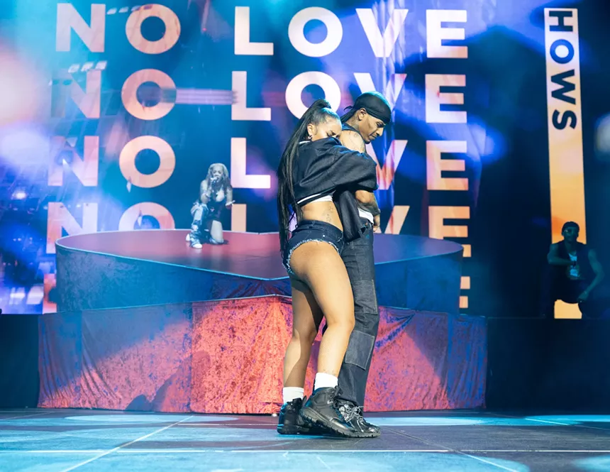 Dancers on stage