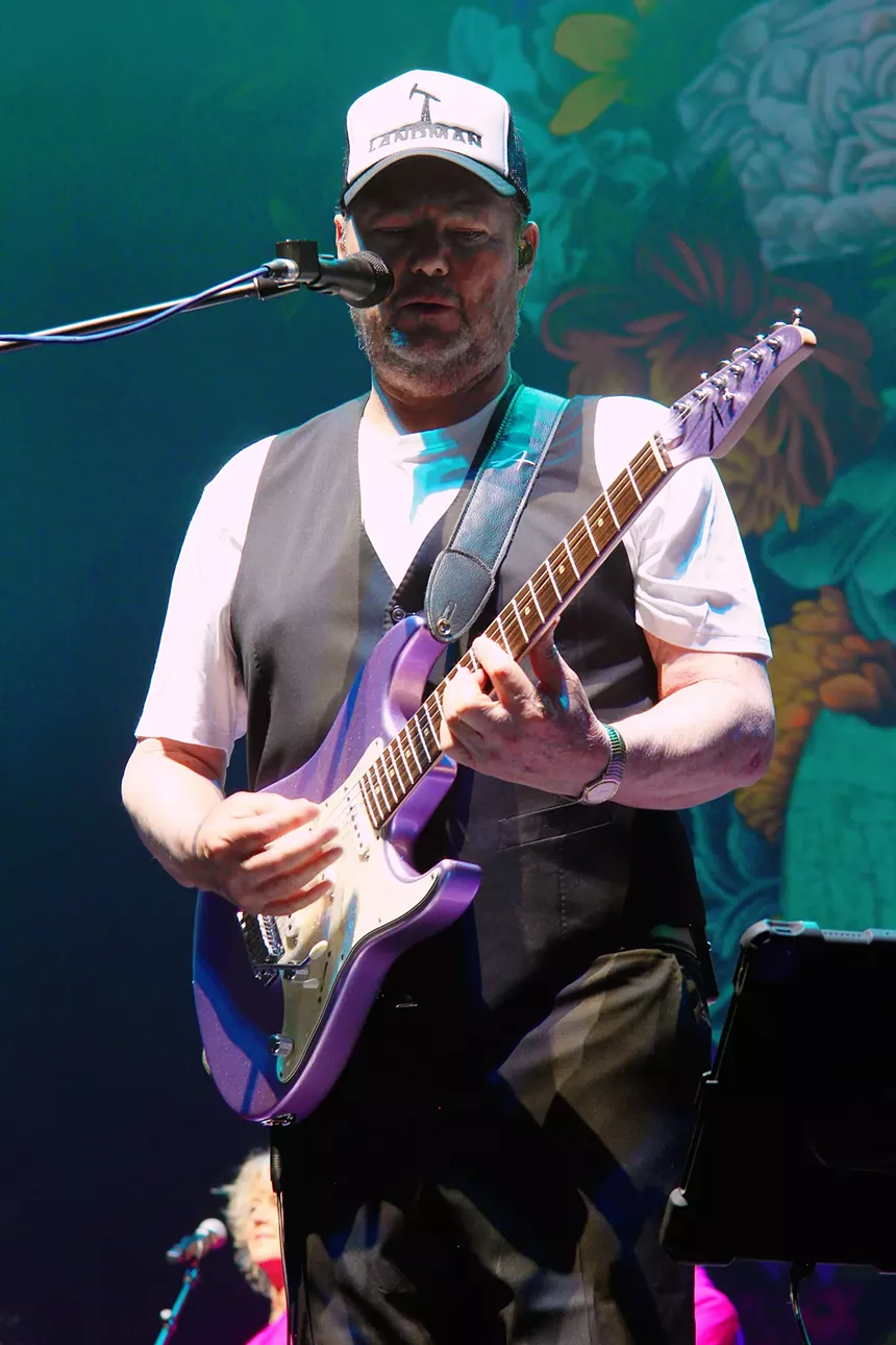 Man performing on stage