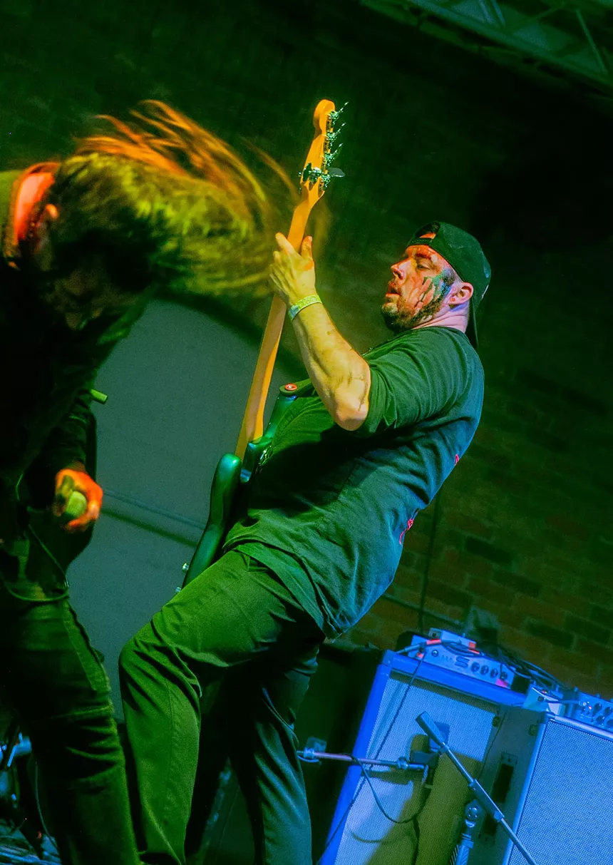 Man performing on stage