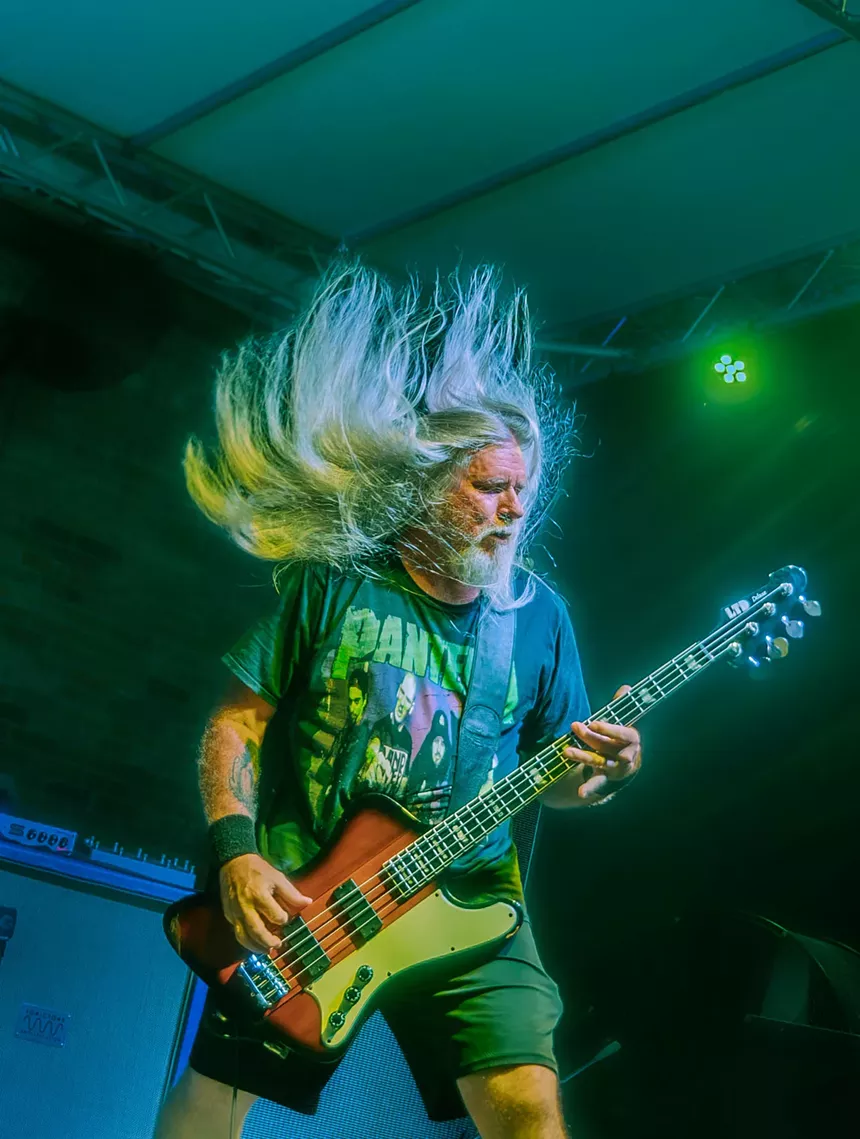 Man performing on stage