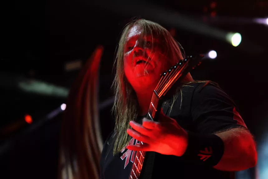 Man performing on stage