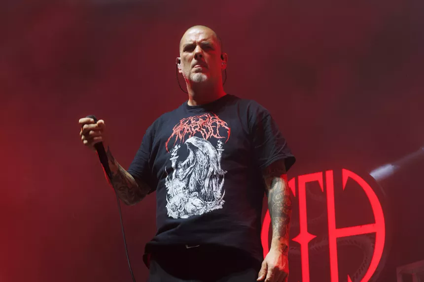Man performing on stage