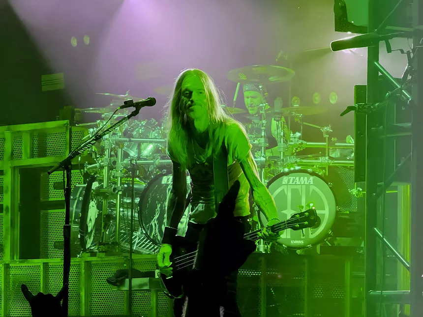 Man performing on stage