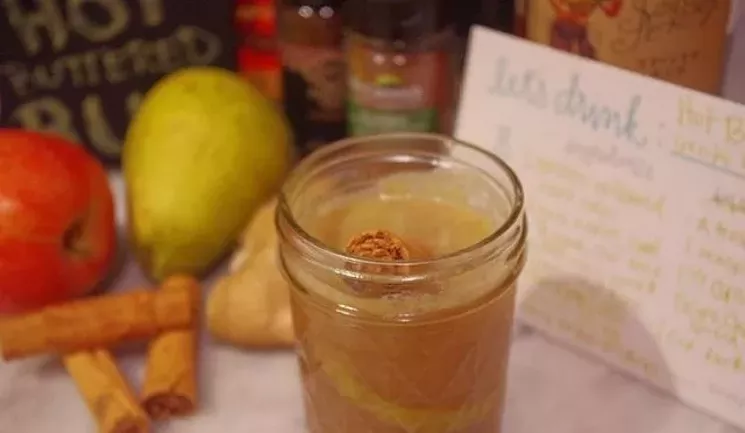 The Holy Grail Pub makes their Hot Buttered Rum in four-gallon batches ... so drink up! - SUSIE OSZUSTOWICZ