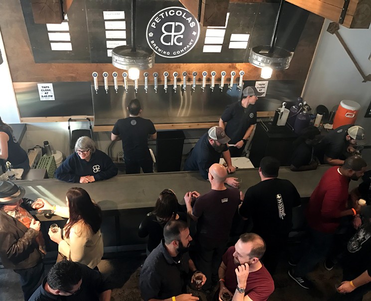 With 16 taps, one nitro tap and a cask engine, this taproom is almost guaranteed to pour up something you've never tried before. - BETH RANKIN