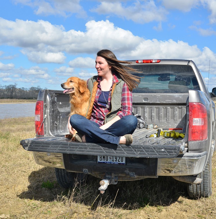 Rachel Wilson drives nearly five hours — from her Wild Earth Texas ranch outside Beaumont — to have her cattle processed at Burgundy Beef Pasture outside Dallas. - JOHN FULBRIGHT