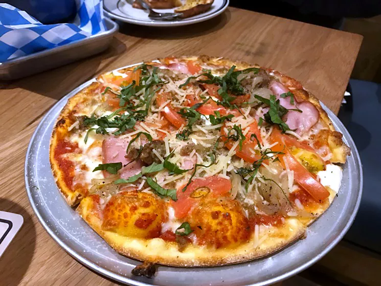 Growlers, Pizza and Good Music Heritage Pizza And Taproom Delivers (No