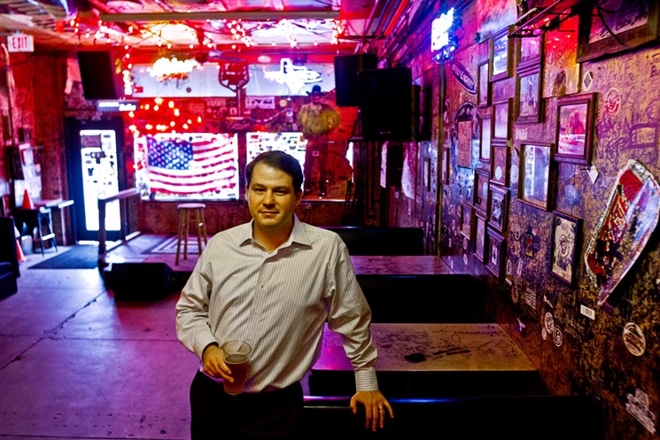 Jon Hetzel, a vice president at Madison, manages property for clients such as Adair's Saloon in Deep Ellum. - MARK GRAHAM