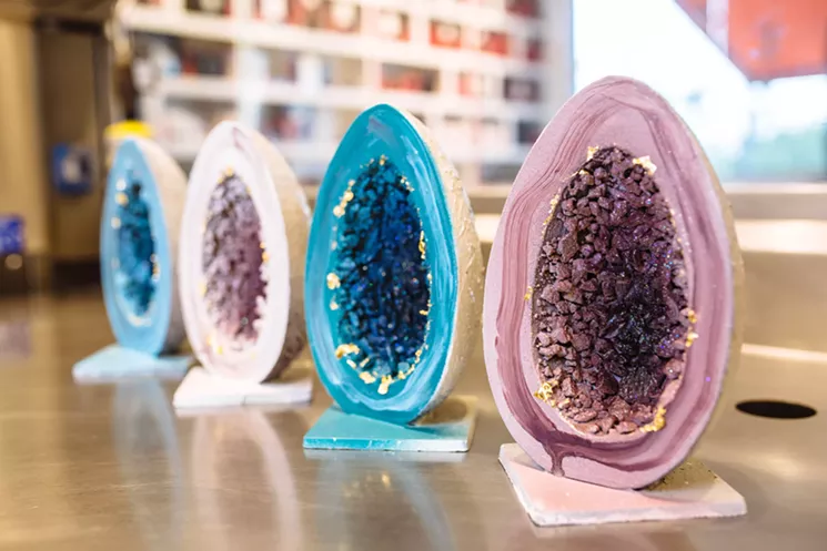 If you want one of these gorgeous chocolate gems, act fast: Kate Weiser Chocolate only made 10. - KATHY TRAN