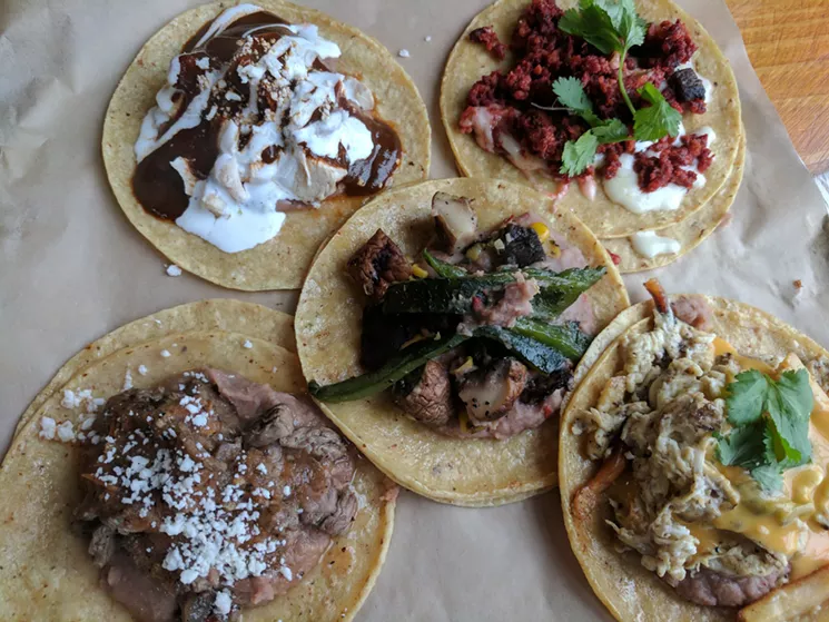 Tacos Mariachi's New Sunday Brunch Menu Elevates Tacos de Guisados to Dallas Brunch Status