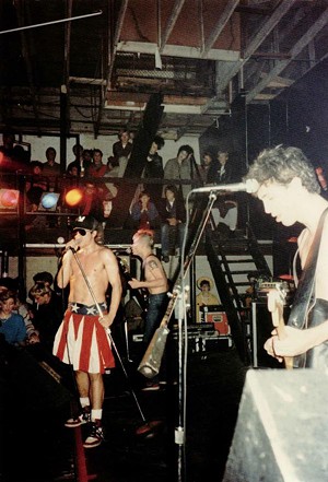 Red Hot Chili Peppers played Theatre Gallery for $500 in the mid '80s. - COURTESY JEFFREY LILES
