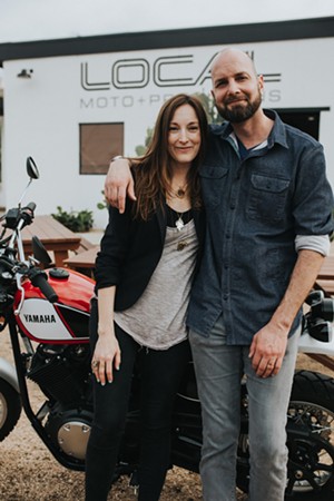 Tiffany and Ben Johnson, owners of Local Press + Brew in Oak Cliff. - CHRISTINA CHILDRESS