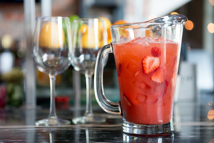 Stirr's Rosé Rita has what it takes to be a hot summer drink in Dallas. - ALISON MCLEAN