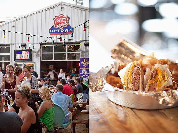 Located strategically off the Katy Trail, the Katy Trail Ice House has ample bike parking, shady outdoor seating and water stations where you can refill your water bottle if you don't have time to stop for a full meal. - OBSERVER FILE PHOTOS