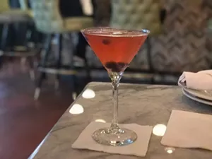 Paging Carrie Bradshaw: This drink looks like it would be right up your late '90s alley, but it tastes like a cleaning spray. - BETH RANKIN