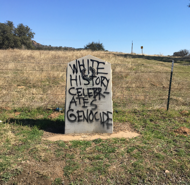Vandalized Historical Marker Finally Gets Fixed in Llano Dallas Observer